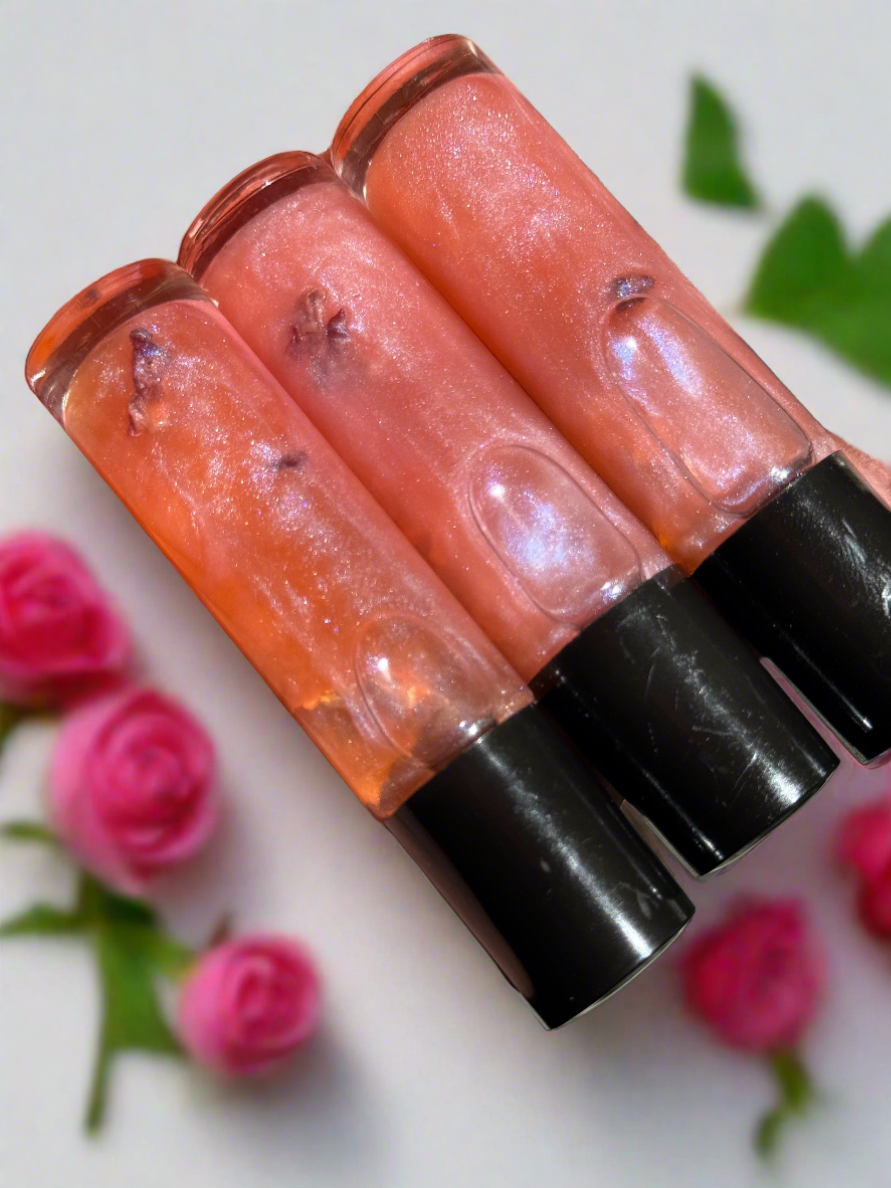 Shimmer Rose Lip Oil